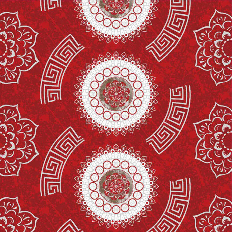 Thickened flower type environmental protection floor mat